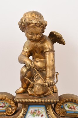 Lot 811 - Late 19th century French clock