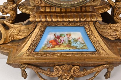 Lot 811 - Late 19th century French clock