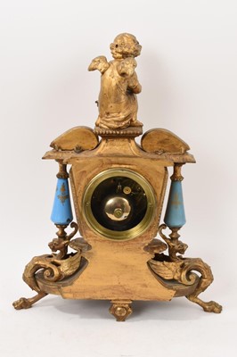 Lot 811 - Late 19th century French clock