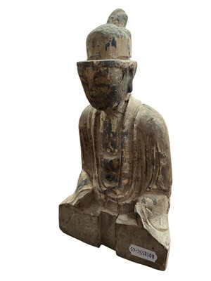 Lot 237 - Tibetan wooden idol