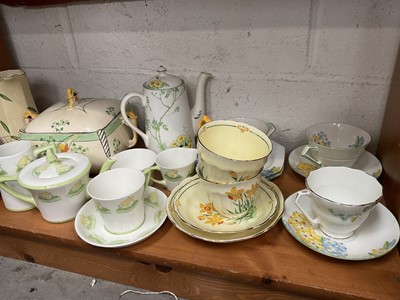 Lot 230 - Group of 1920s ceramic teawares