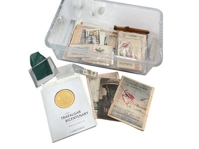Lot 473 - Group of mixed wartime related ephemera