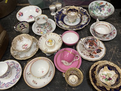 Lot 141 - Collection of decorative 19th century ceramics