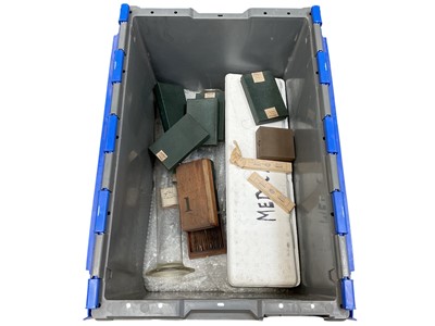 Lot 2438 - Large collection of Victorian and later microscope slides