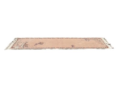 Lot 1330 - Chinese orange ground runner