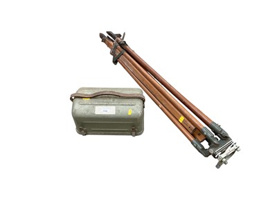 Lot 2548 - Vickers surveying machine and tripod