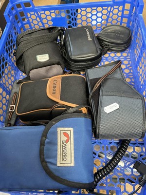 Lot 274 - Canon Powershot camera, Tasio binoculars, Boeing helicopter glasses