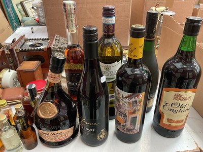 Lot 303 - Group of wines, spirits and miniatures