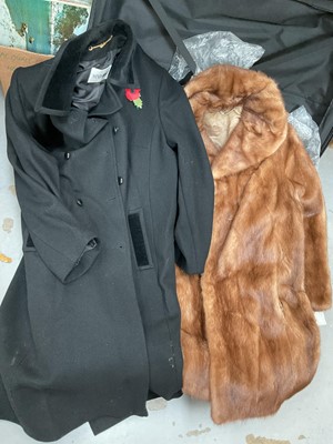 Lot 314 - Three suitcases containing vintage clothing