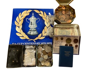 Lot 467 - World - Mixed coins & banknotes