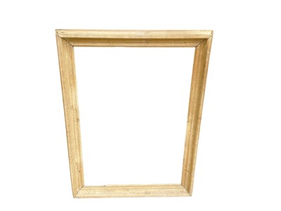 Lot 860 - Large pine picture frame 114cm x 86cm