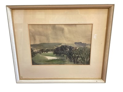 Lot 220 - Anne Paterson Wallace (1923-2018) watercolour, landscape