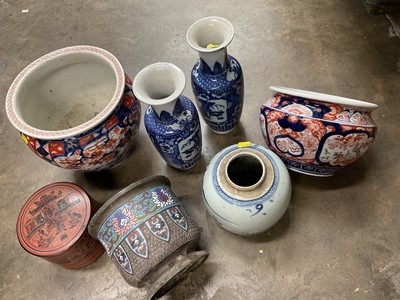 Lot 198 - 19th century and later oriental ceramics and works of art