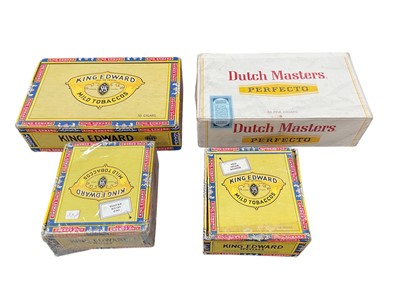 Lot 2444 - Four sealed boxes of cigars