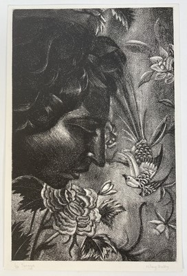 Lot 71 - Hilary Daltry, signed limited edition print, Soraya, 1/30, 42cm x 27cm, unframed