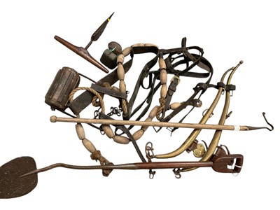 Lot 203 - Bygone horse and agricultural artefacts