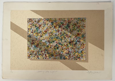Lot 73 - Jeffery Edwards (b.1945) limited edition silkscreen print - Seeing the Light, signed titled and numbered 1/30 in pencil, 25cm x 38cm, unframed