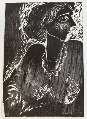 Lot 76 - Gören Muir (German, 20th Century) signed limited edition print, 10/30, dated '83, 46cm x 32cm, unframed