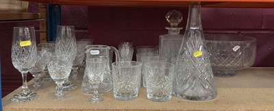 Lot 709 - Selection of glassware