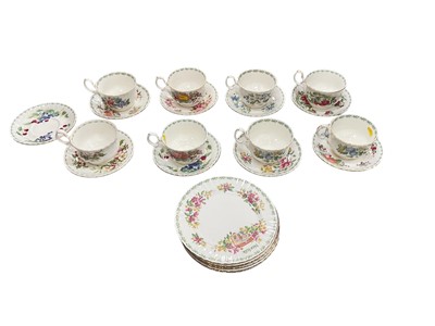 Lot 712 - Royal Albert tea set