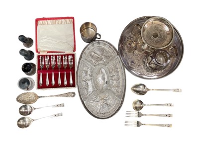 Lot 715 - Collection of various silver plate