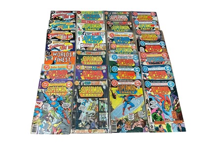 Lot 9 - DC Comics World's Finest (1966 - 1985). Incomplete run from issue #159 - #323. Also to include a group of the Superman family. Approximately 90 comics total.