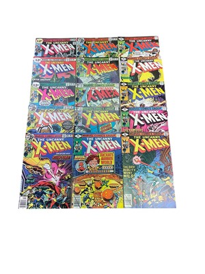Lot 2809 - Marvel Comics the Uncanny X-Men issues #114 - #128 (1978 to 1980). To include #120 - first cameo appearance of Alpha Flight, #121 - first full team appearance of Alpha Flight. (15)