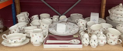 Lot 735 - Villeroy an Boch Petite Fleur tableware set