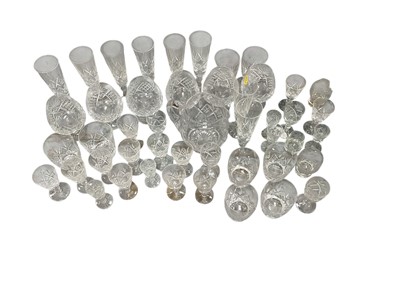 Lot 745 - Collection of cut glassware
