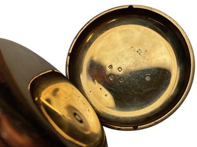 Lot 87 - Victorian 18ct gold cased pocket watch (London 1894) with movement signed Dance, Ipswich.