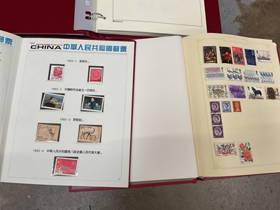 Lot 63 - Collection of stamps, loose and in albums