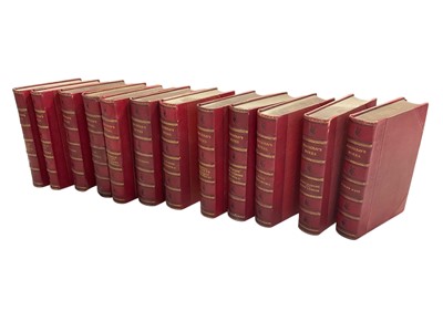 Lot 1365 - Collected works of Thackeray