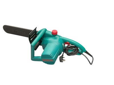 Lot 537 - Bosch electric chainsaw