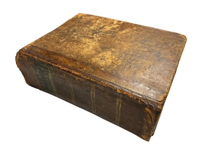 Lot 1372 - Thesaurus Linguæ Latinæ Compendiarius: or, a compendious DICTIONARY of the Latin Tongue, Designed for the use of the British Nation: First Published by Mr. Robert Ainsworth. 1783k early binding ...