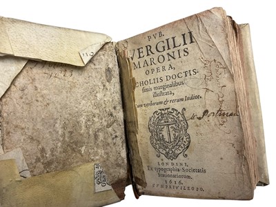 Lot 1391 - Virgil - Publii Virgilii Maronis Opera 1616