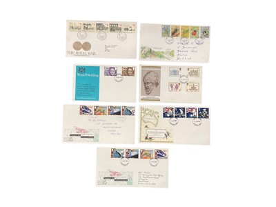 Lot 672 - Selection of Royal Mail First ay Covers and other ephemera