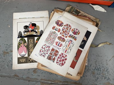 Lot 617 - Collection of Secessionist and other prints (qty)