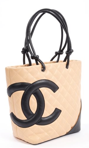 Lot 3164 - Chanel 'Camerasbon' quilted tote bag - beige...