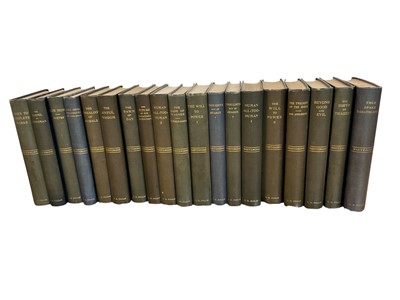 Lot 1352 - Nietzsche - Complete works, a harlequin set of 19 volumes. 1st/2nd editions, many from limited editions