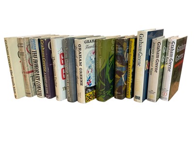 Lot 1353 - Graham Greene, collection of hardbacks including first editions