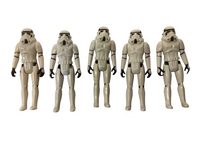 Lot 1939 - Star Wars c1977 GMFGI loose First Series Stormtroopers 4" action figures (No Weapons)10)