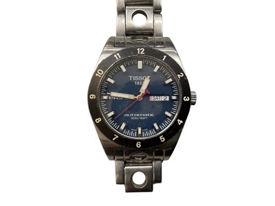 Lot 109 - Tissot PRS516 automatic stainless steel wristwatch