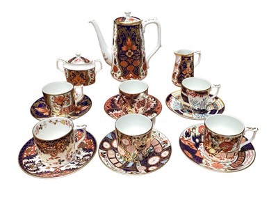 Lot 971 - Royal Crown Derby The Curator's Collection coffee set - 15 pieces