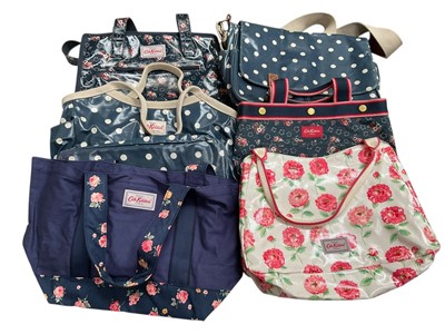 Lot 2114 - Selection of Cath Kidston bags, pre-owned but very light wear, styles include weekender, tote and satchel.
