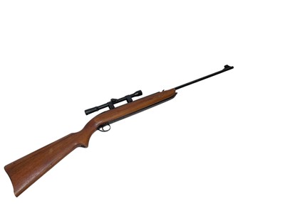 Lot 699 - BSA Airsporter .22 calibre underlever action air rifle with Kassnar 4x20 scope.