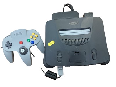 Lot 1968 - Nintendo 64 games console and controller (1)