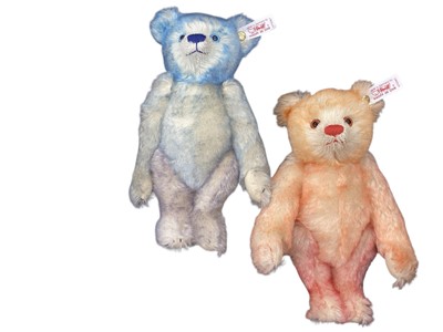 Lot 1974 - Steiff Hello / Goodbye bears 670367 boxed with certificate.