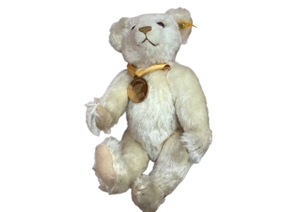Lot 1983 - Steiff Millenium teddy bear, plus one other and Furby Tiger (3)