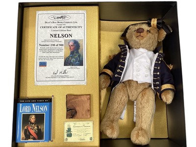 Lot 1980 - Deans Bear Nelson 238/500 in presentation box with certificate.