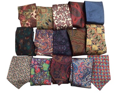 Lot 2122 - Collection of ties including Liberty x15, Christian Dior, Pierre Balmain, Charles Tyrwhitt, Austin Reed etc.
